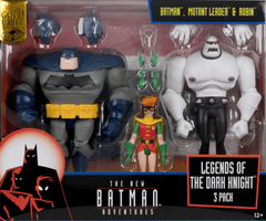 DC Direct - New Batman Adventures 3pk - Batman, Mutant Leader and Robin